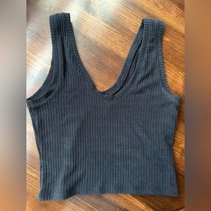 Abercrombie & Fitch Sweater Rib Scoopneck Tank - Size M